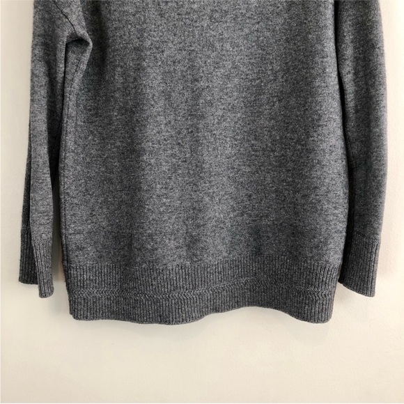 Line The Label Lambswool Yak Cashmere Knit
Oversized Turtleneck Sweater - Picture 8 of 10